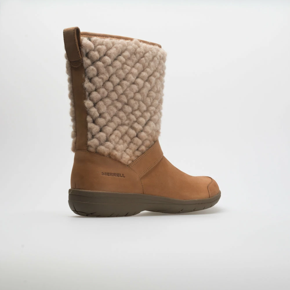 Walking Shoes Merrell Encore Kassie Tall Wool Women's Natural Tan 8 Walking Shoes Merrell Encore Kassie Tall Wool Women's Natural Tan