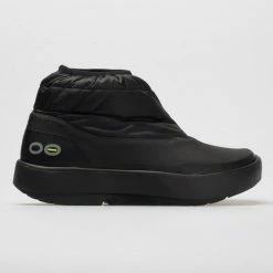 OOFOS Oomg Bootie Women's Black/Black Walking Shoes