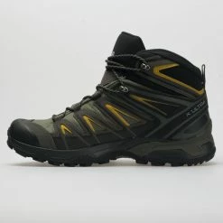 Salomon X Ultra 3 Mid GTX Men's Castor Gray/Black/Green Sulphur 9 Salomon X Ultra 3 Mid GTX Men's Castor Gray/Black/Green Sulphur