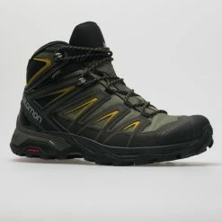 Salomon X Ultra 3 Mid GTX Men's Castor Gray/Black/Green Sulphur 12 Salomon X Ultra 3 Mid GTX Men's Castor Gray/Black/Green Sulphur