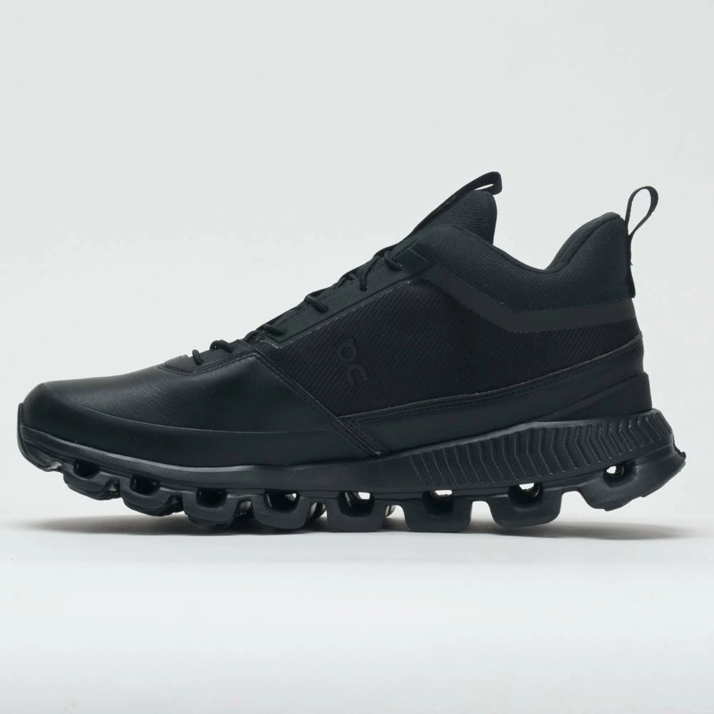 On Running On Cloud Hi Waterproof Men's All Black 4 On Running On Cloud Hi Waterproof Men's All Black