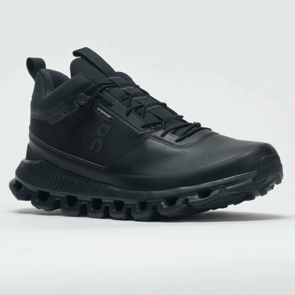 On Running On Cloud Hi Waterproof Men's All Black 7 On Running On Cloud Hi Waterproof Men's All Black