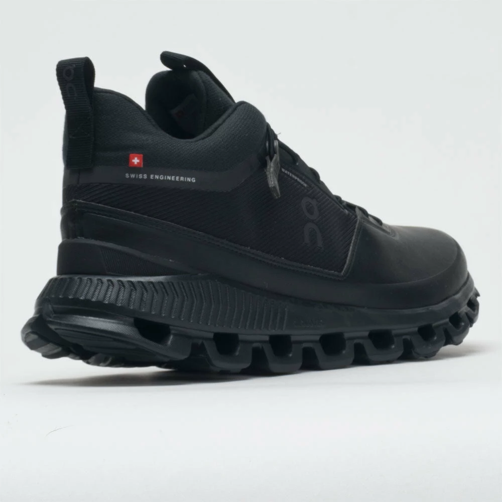 On Running On Cloud Hi Waterproof Men's All Black 8 On Running On Cloud Hi Waterproof Men's All Black