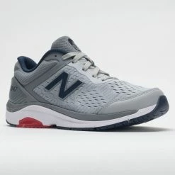 New Balance 847v4 Men's Silver Mink/Gunmetal/Natural Indigo Walking Shoes 12 New Balance 847v4 Men's Silver Mink/Gunmetal/Natural Indigo Walking Shoes