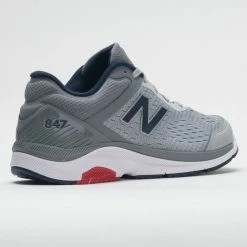 New Balance 847v4 Men's Silver Mink/Gunmetal/Natural Indigo Walking Shoes 13 New Balance 847v4 Men's Silver Mink/Gunmetal/Natural Indigo Walking Shoes