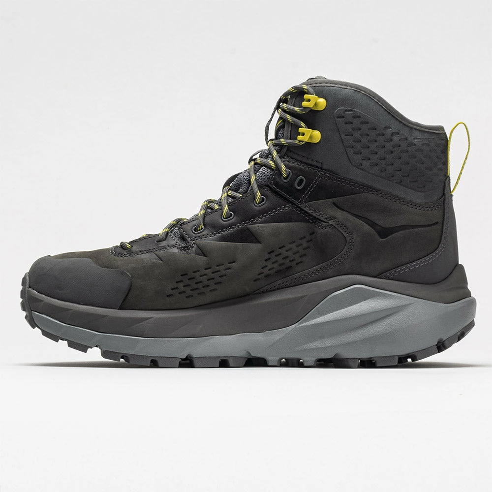 Hoka One One Kaha GTX Men's Charcoal Gray/Green Sheen 4 Hoka One One Kaha GTX Men's Charcoal Gray/Green Sheen