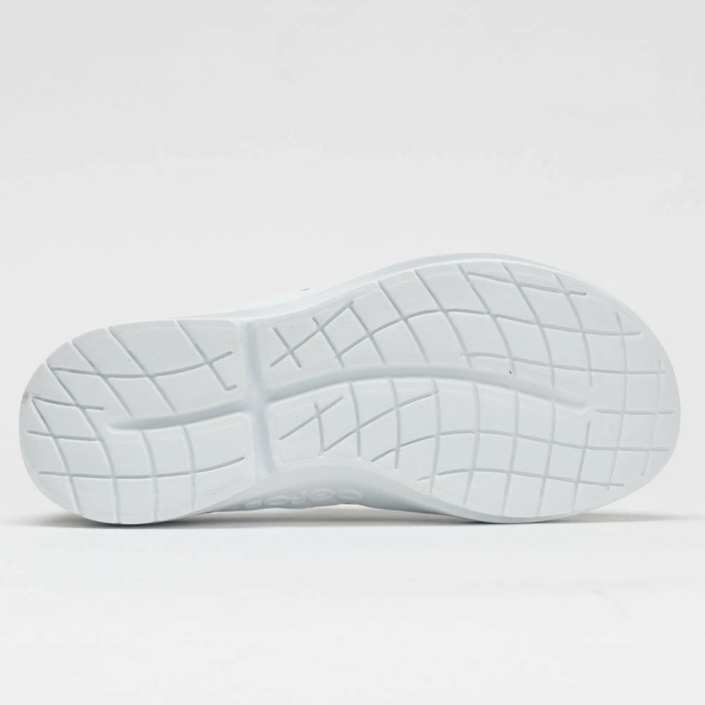 OOFOS OOmg Low Women's White/Navy 6 OOFOS OOmg Low Women's White/Navy