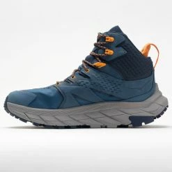 Hoka One One Anacapa Mid GTX Men's Real Teal/Outer Space Hiking Shoes 9 Hoka One One Anacapa Mid GTX Men's Real Teal/Outer Space Hiking Shoes