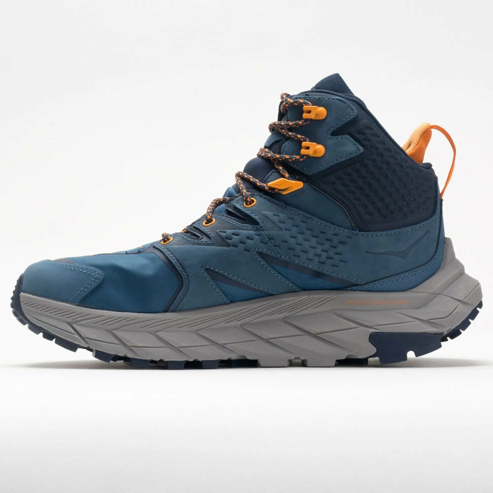 Hoka One One Anacapa Mid GTX Men's Real Teal/Outer Space Hiking Shoes 4 Hoka One One Anacapa Mid GTX Men's Real Teal/Outer Space Hiking Shoes