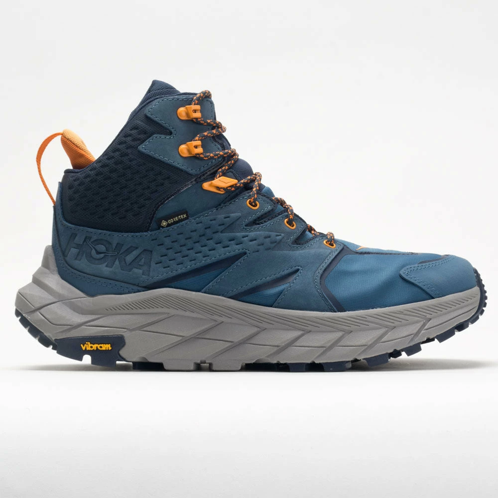 Hoka One One Anacapa Mid GTX Men's Real Teal/Outer Space Hiking Shoes 3 Hoka One One Anacapa Mid GTX Men's Real Teal/Outer Space Hiking Shoes