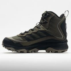Merrell Moab Speed Thermo Mid Waterproof Men's Olive Hiking Shoes