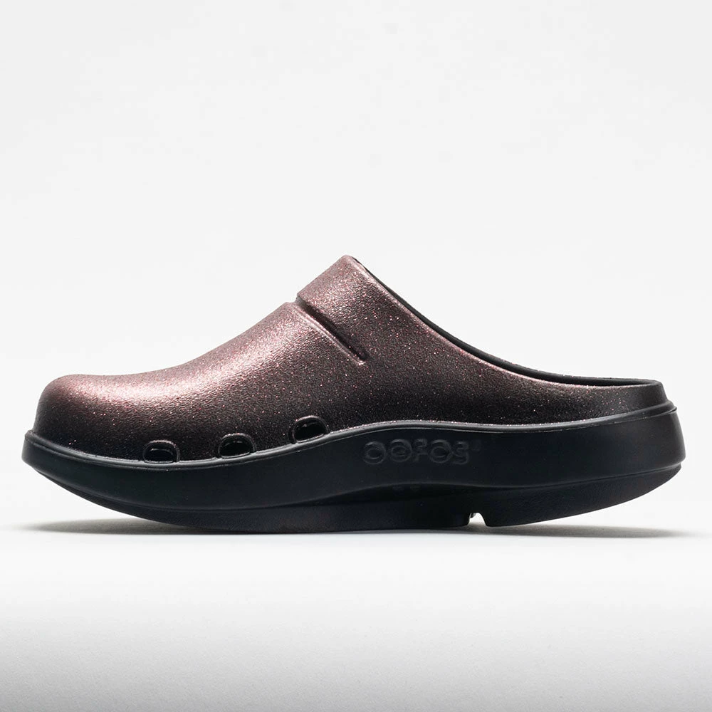 OOFOS OOcloog Luxe Women's Rose Sparkle 4 OOFOS OOcloog Luxe Women's Rose Sparkle
