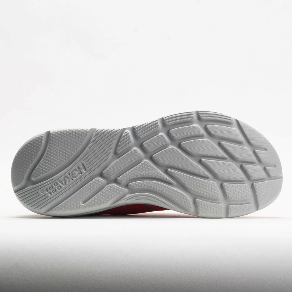 HOKA Ora Recovery Shoe Men's Mandarin Red/Lunar Rock 6 HOKA Ora Recovery Shoe Men's Mandarin Red/Lunar Rock