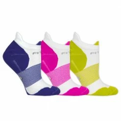 Fitsok F4 Tech No Show Socks 3 Pack 17 Fitsok F4 Tech No Show Socks 3 Pack
