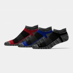 Saucony Inferno No Show Tab Socks 3 Pack 28 Saucony Inferno No Show Tab Socks 3 Pack