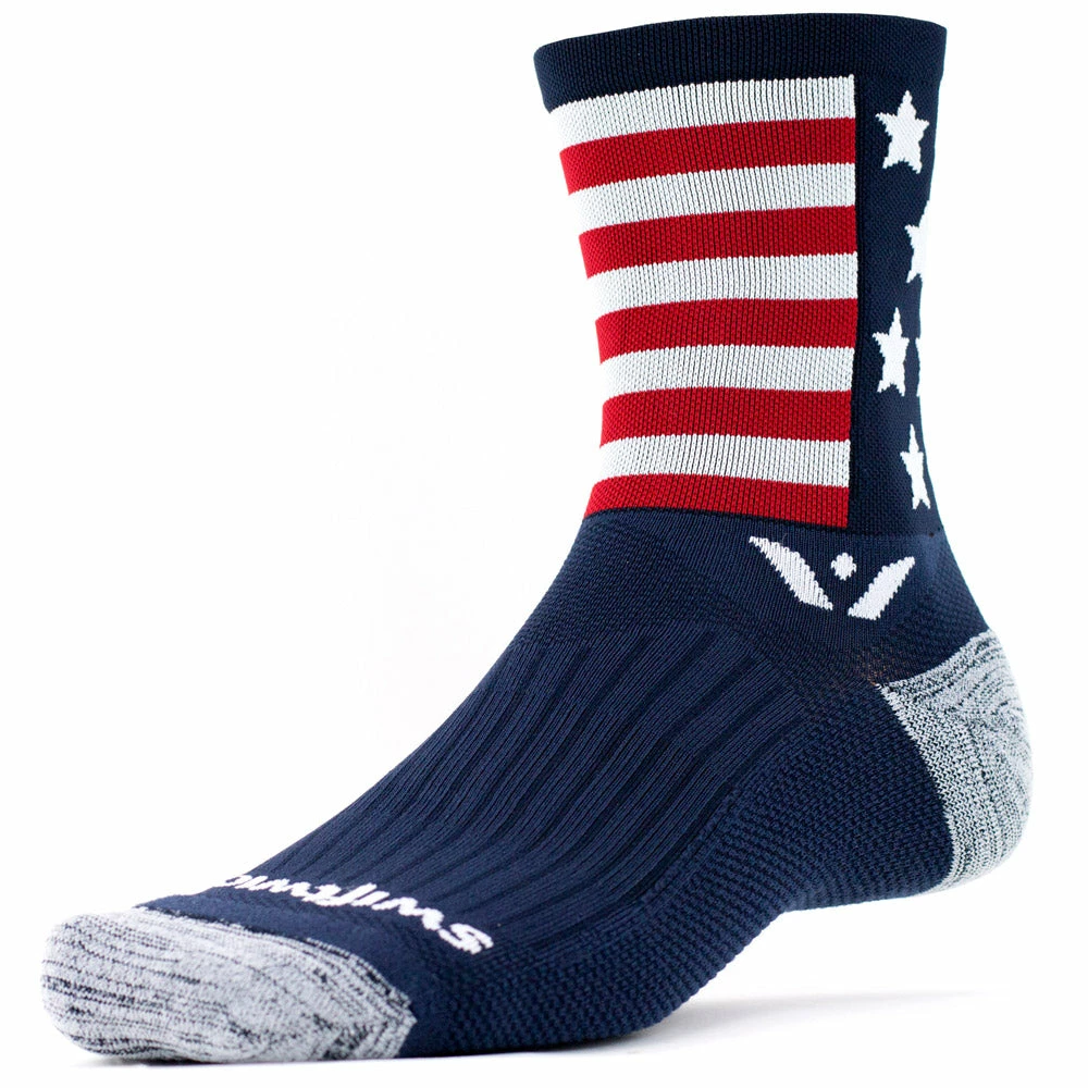 Socks Swiftwick Vision Five Spirit American 3 Socks Swiftwick Vision Five Spirit American