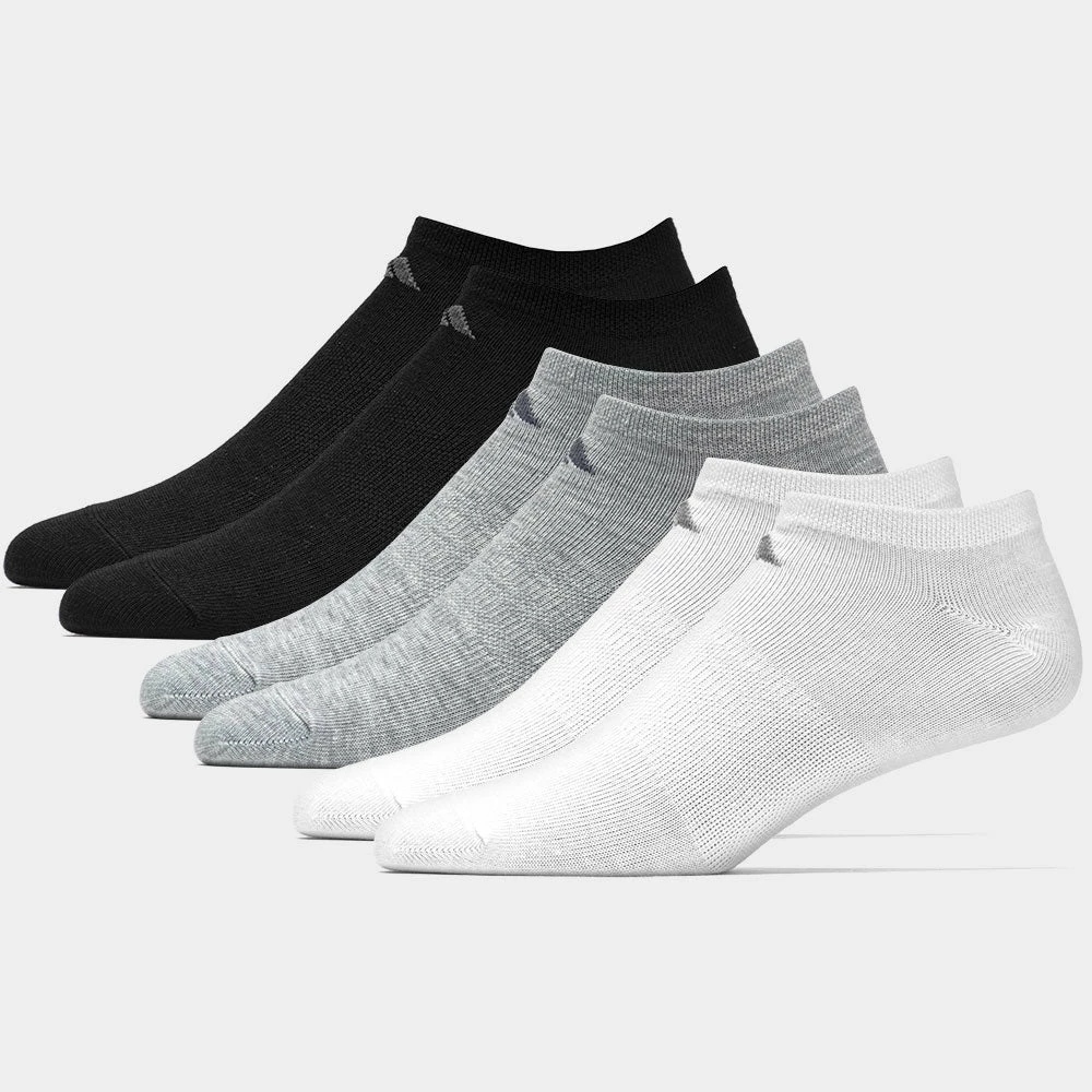 Socks Adidas Superlite 6-Pack No Show Women's 3 Socks Adidas Superlite 6-Pack No Show Women's