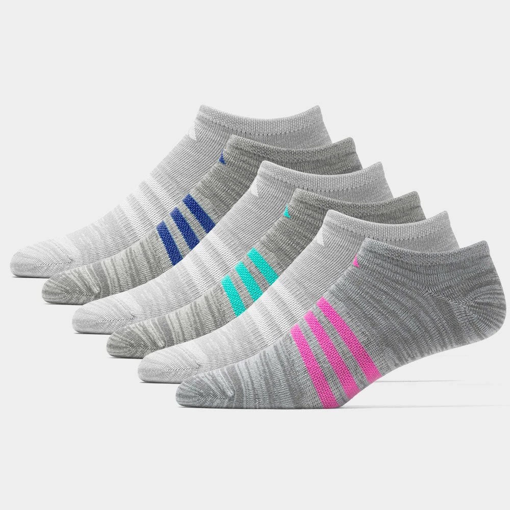Socks Adidas Superlite 6-Pack No Show Women's 4 Socks Adidas Superlite 6-Pack No Show Women's