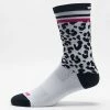 Brooks Tempo Knit In Crew Socks Snow Leopard