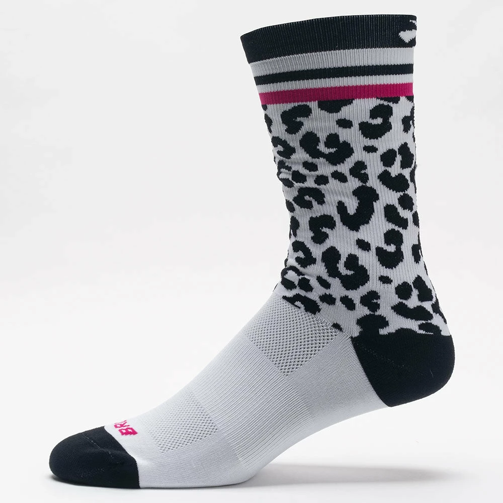 Brooks Tempo Knit In Crew Socks Snow Leopard 3 Brooks Tempo Knit In Crew Socks Snow Leopard
