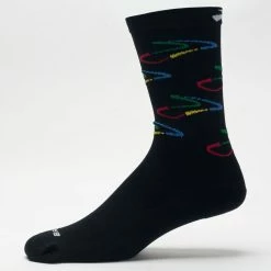 Brooks Tempo Knit Crew Socks Victory Collection