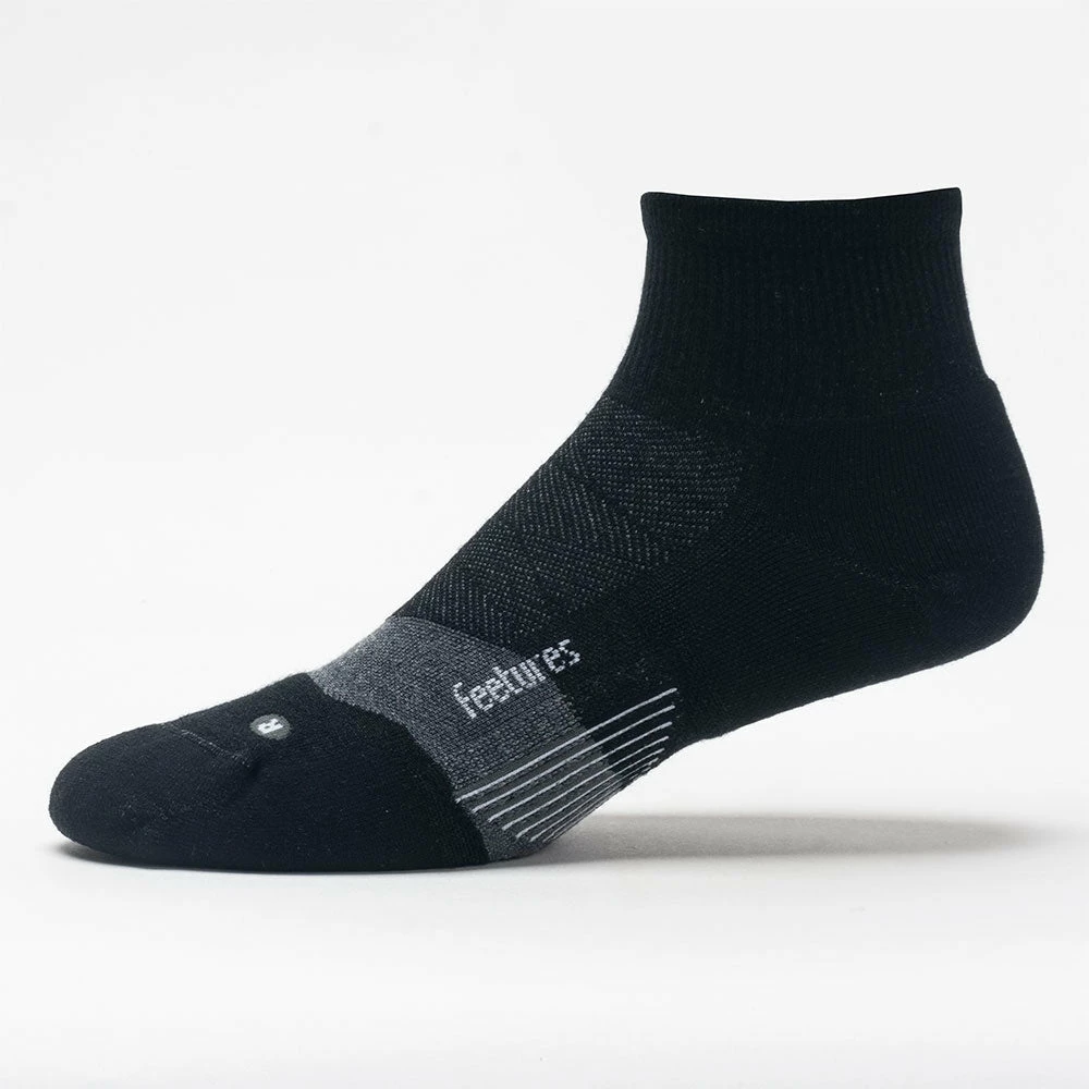 Feetures Merino 10 Cushion Quarter Socks 3 Feetures Merino 10 Cushion Quarter Socks