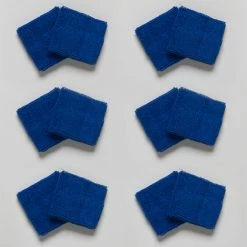 Sweatbands & Towels Tourna Team Pack Wristbands (6 Pairs)