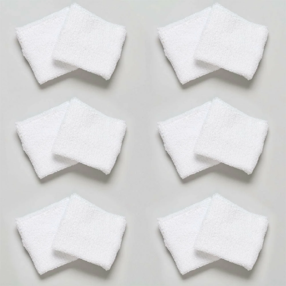 Sweatbands & Towels Tourna Team Pack Wristbands (6 Pairs) 6 Sweatbands & Towels Tourna Team Pack Wristbands (6 Pairs)