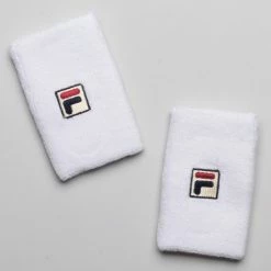 Fila Solid Double-Wide Wristbands