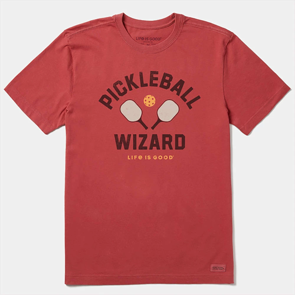 Men's Clothing Life Is Good Pickleball Wizard Tee Men's 5 Men's Clothing Life Is Good Pickleball Wizard Tee Men's