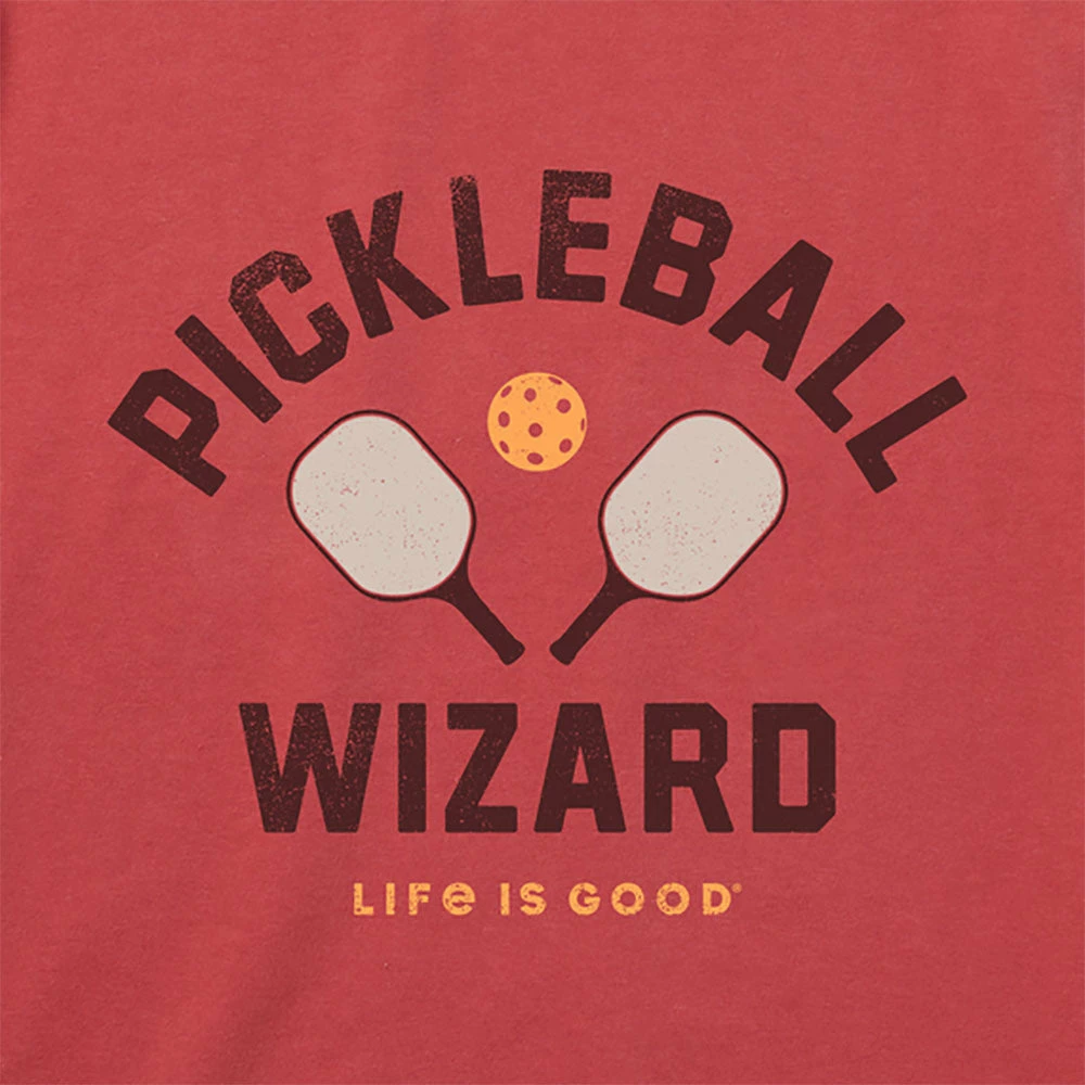 Men's Clothing Life Is Good Pickleball Wizard Tee Men's 6 Men's Clothing Life Is Good Pickleball Wizard Tee Men's