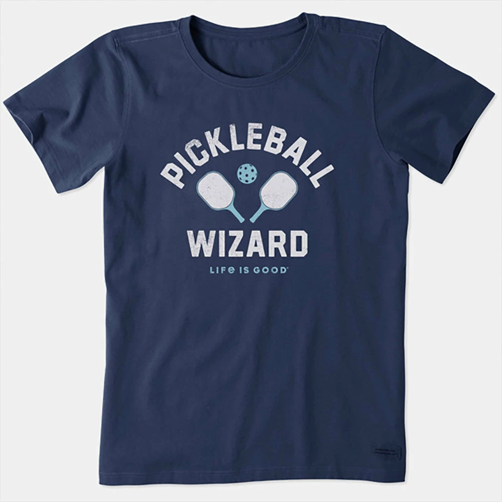 Life Is Good Pickleball Wizard Tee Women's 3 Life Is Good Pickleball Wizard Tee Women's