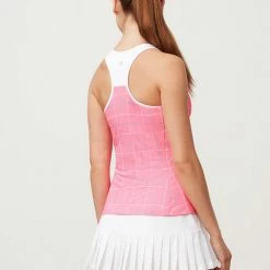 Fila Windowpane Racerbank Tank Women's Women's Clothing