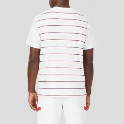 Men's Clothing Fila Heritage Tennis Stripe Crew Men's