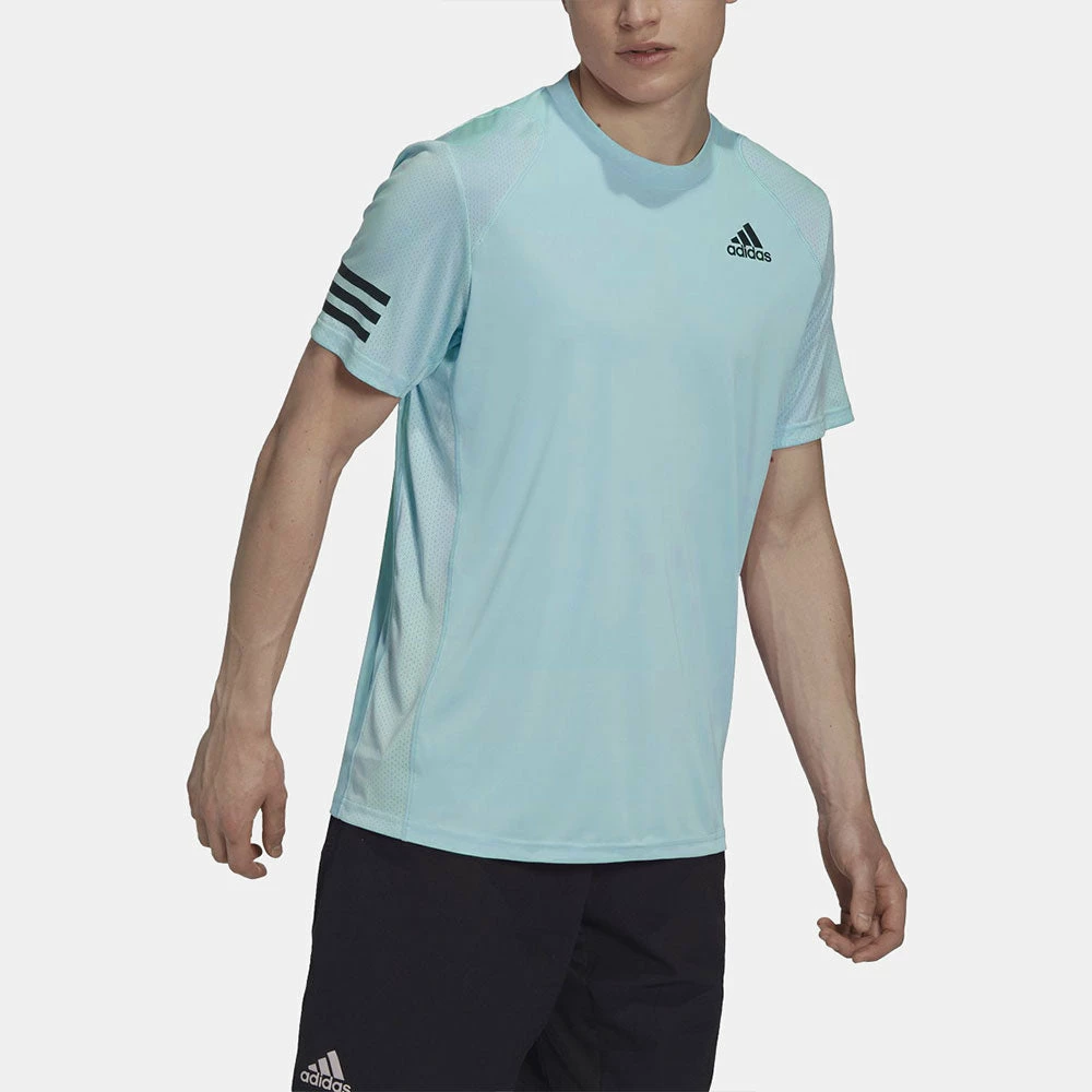 Adidas Club 3-Stripe T-Shirt Men's Men's Clothing 9 Adidas Club 3-Stripe T-Shirt Men's Men's Clothing