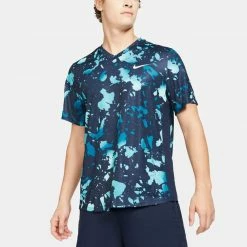 Nike Dri-Fit Victory Printed Crew Spring 2021 Men's Men's Tennis Clothing