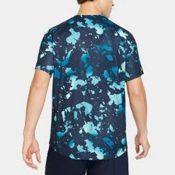 Nike Dri-Fit Victory Printed Crew Spring 2021 Men's Men's Tennis Clothing