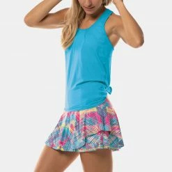 Women's Clothing Lucky In Love Tie Back Tank Women's