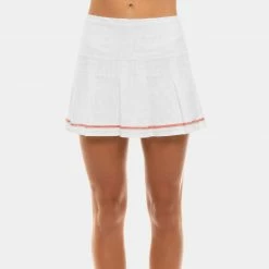 Women's Clothing Lucky In Love The Whites Long Micro Tuck Pleat Skirt Women's 8 Women's Clothing Lucky In Love The Whites Long Micro Tuck Pleat Skirt Women's