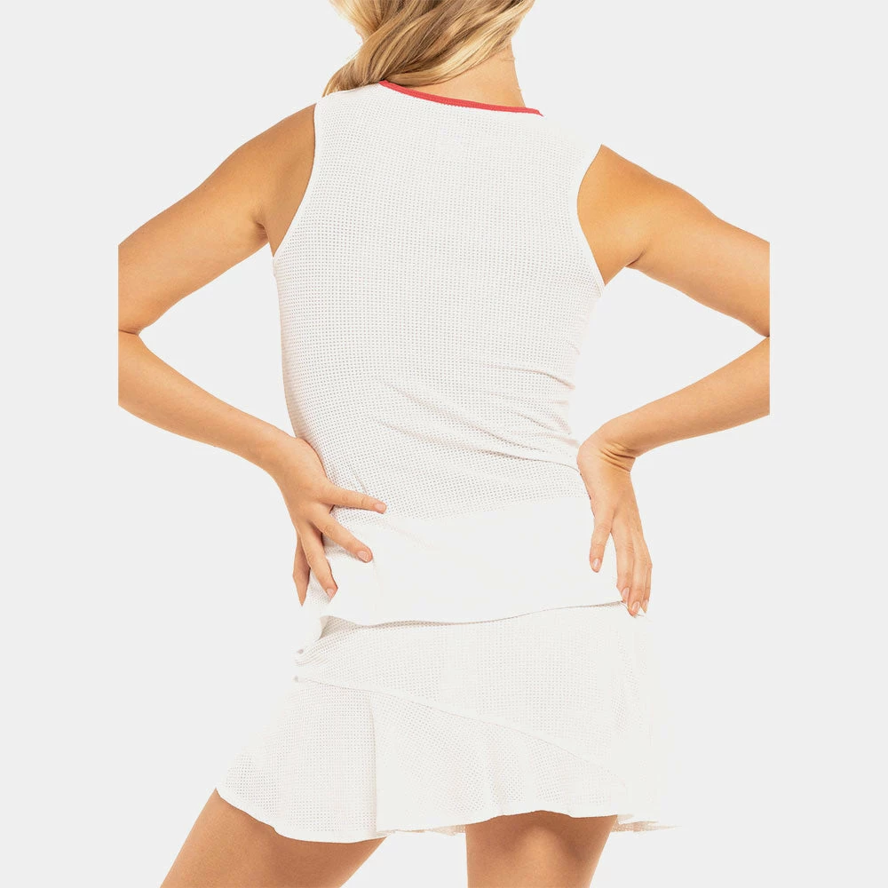 Women's Clothing Lucky In Love The Whites Mesh Love Tank Women's 6 Women's Clothing Lucky In Love The Whites Mesh Love Tank Women's