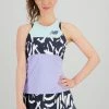 New Balance Printed Tournament Racerfront Tank Women's Women's Clothing 2 New Balance Printed Tournament Racerfront Tank Women's Women's Clothing