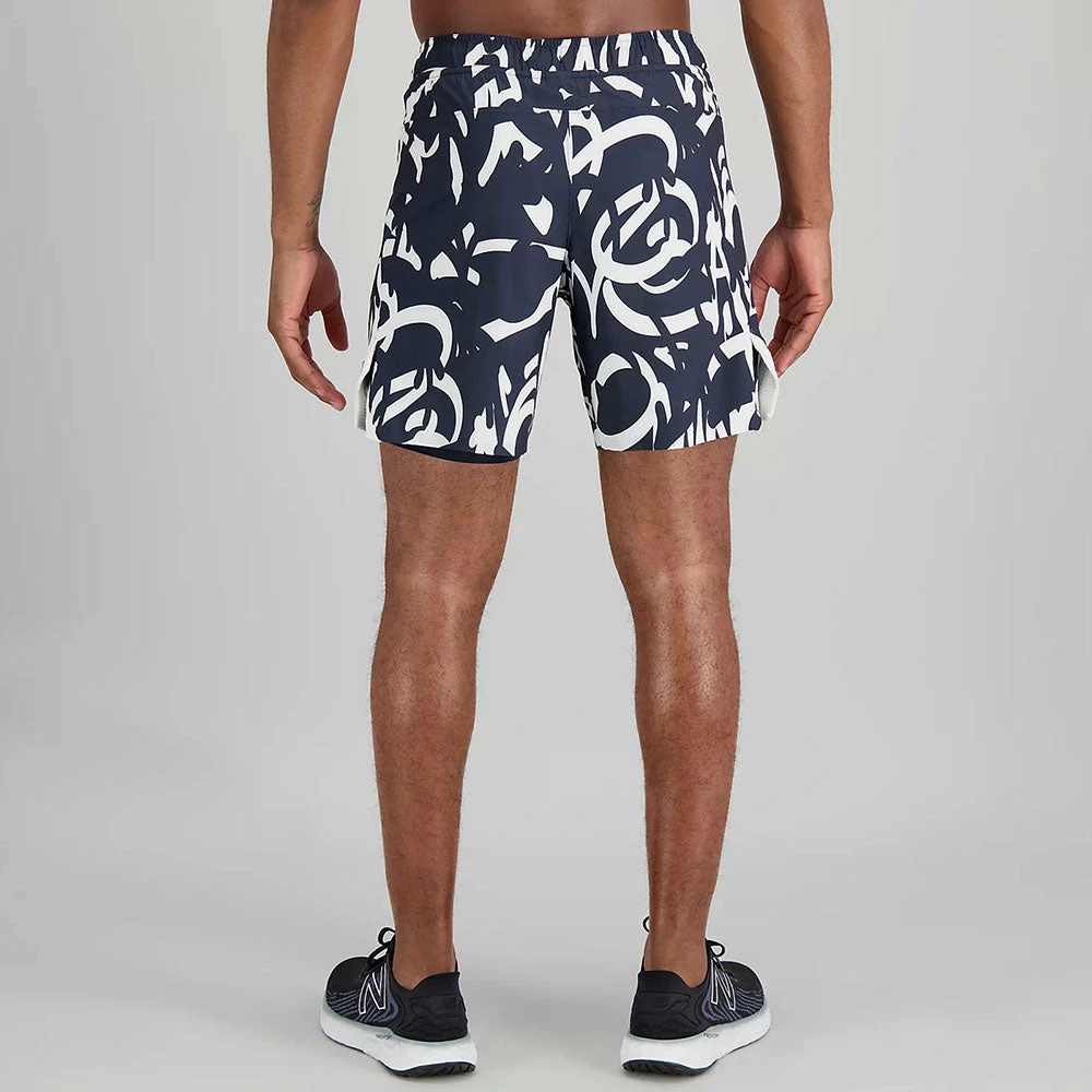 New Balance Printed Tournament 7" Short Men's 4 New Balance Printed Tournament 7" Short Men's